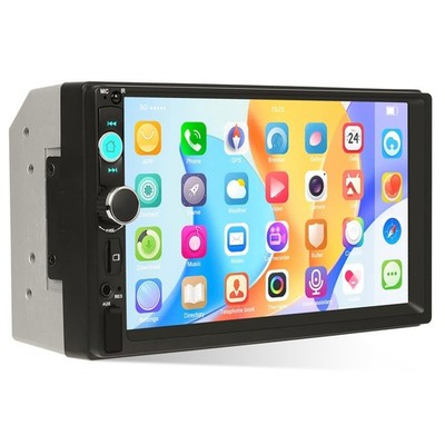 7'' Double 2 DIN Car MP5 Player Bluetooth Touch Screen Stereo Radio Mirror Link