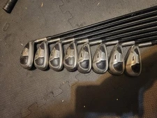 Slazenger Raw Distance Iron 8 Pc Set RH 3-9 & P Aldila RD Regular Flex 80g