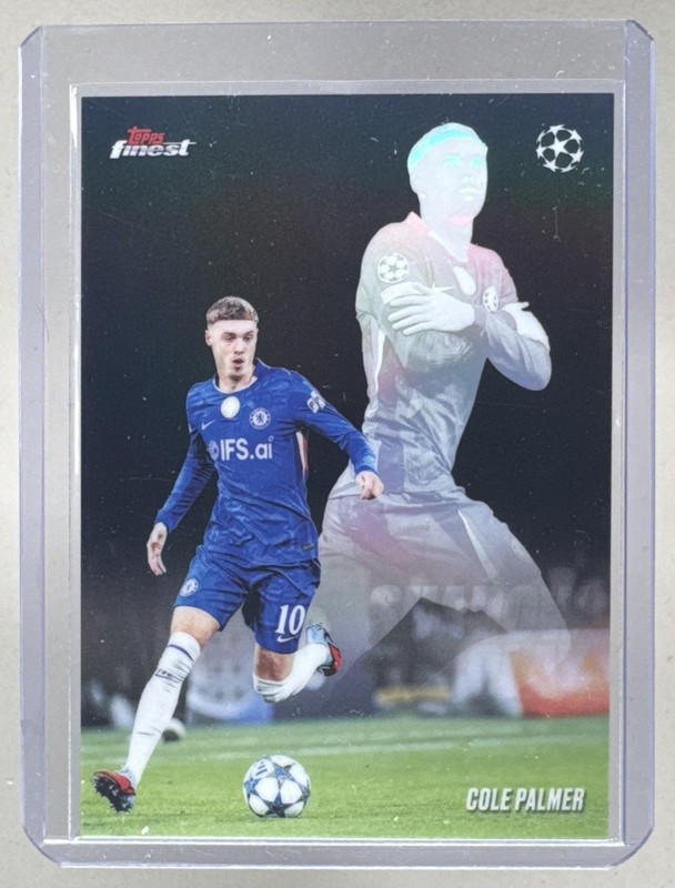 Cole Palmer 2025 Topps UEFA Club Competition Finest #SH-3 Shadow Play