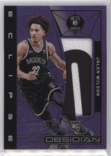 2023 Panini Obsidian Electric Etch Purple Flood 23/49 Jalen Wilson #EM-WIL 1bj7