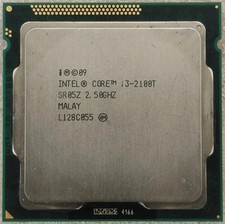 Intel Core i3-2100T SR05Z 2.50 GHz 3M Cache Dual Core CPU LGA1156 Processor