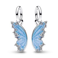 Pandora Schmuck Teilbarer Charm-AnhäNger Schmetterling Silber 794244C01