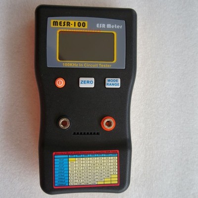MESR-100 ESR Meter Tester 100KHz ESR Tester Capacitor Internal Resistance Tester