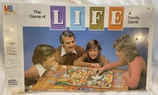 Vintage The Game of Life Milton Bradley Classic Family Fun Sealed. Shelf wear.