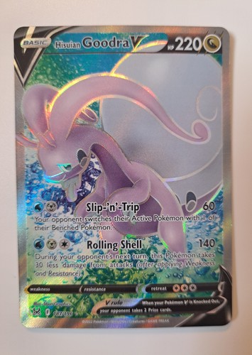 Hisuian Goodra V (Full Art) 187/196 Swsh11: Lost Origin Holo