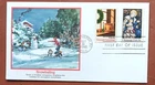 CHRISTMAS CHILDREN SNOWBALLING SPECIAL  1980 FLEETWOOD CACHET FDC COMBO UNADDR