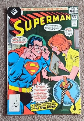 Superman #330 1st Hypno-Glasses DC Comics 1978 Whitman Variant - VF-