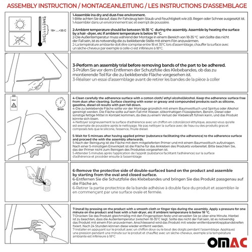 Fensterleisten Zierleisten für Opel Meriva 2002-2010 Edelstahl Chrom 4tlg - Bild 4 von 10