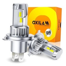 9003 Light Bulb, 20000LM 600 Brighter, 6500K Cool White, Mini 1:1 Size H4