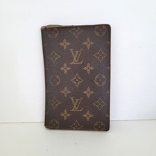 Louis Vuitton Monogram Long Wallet Vintage Brown Malletier 823 ET