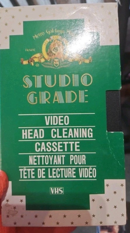 VHS Studio Grade Video Cleaning Head