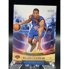 2007 Upper Deck Rookie Card WILSON CHANDLER New York Knicks #5 RC. rookie card picture