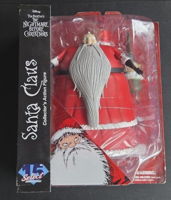 Nightmare Before Christmas DIAMOND SELECT  15th Anniversary SANTA CLAUS Figure