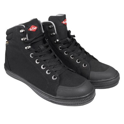 Lee Cooper Sicherheitsschuhe SB SRA Stahlkappe Schwarz Größe 43 EU