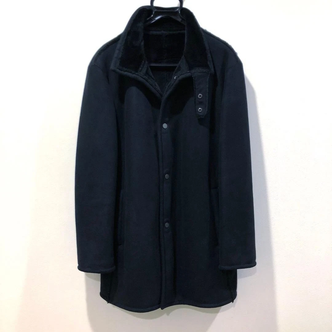 Emporio Armani Faux Leather Outer Shell Coats, Jackets & Vests for