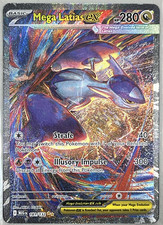 Pokemon TCG Mega Latias ex 181/132 Mega Evolution Full Art Holo