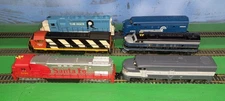 6 HO Locos, kit bash heaven!