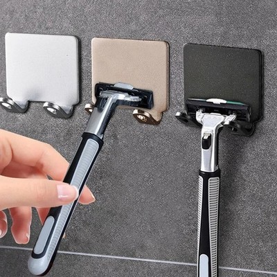 Edelstahl Rasierer Halter Wand Bad Ohne Bohren Rasiermesser Haken