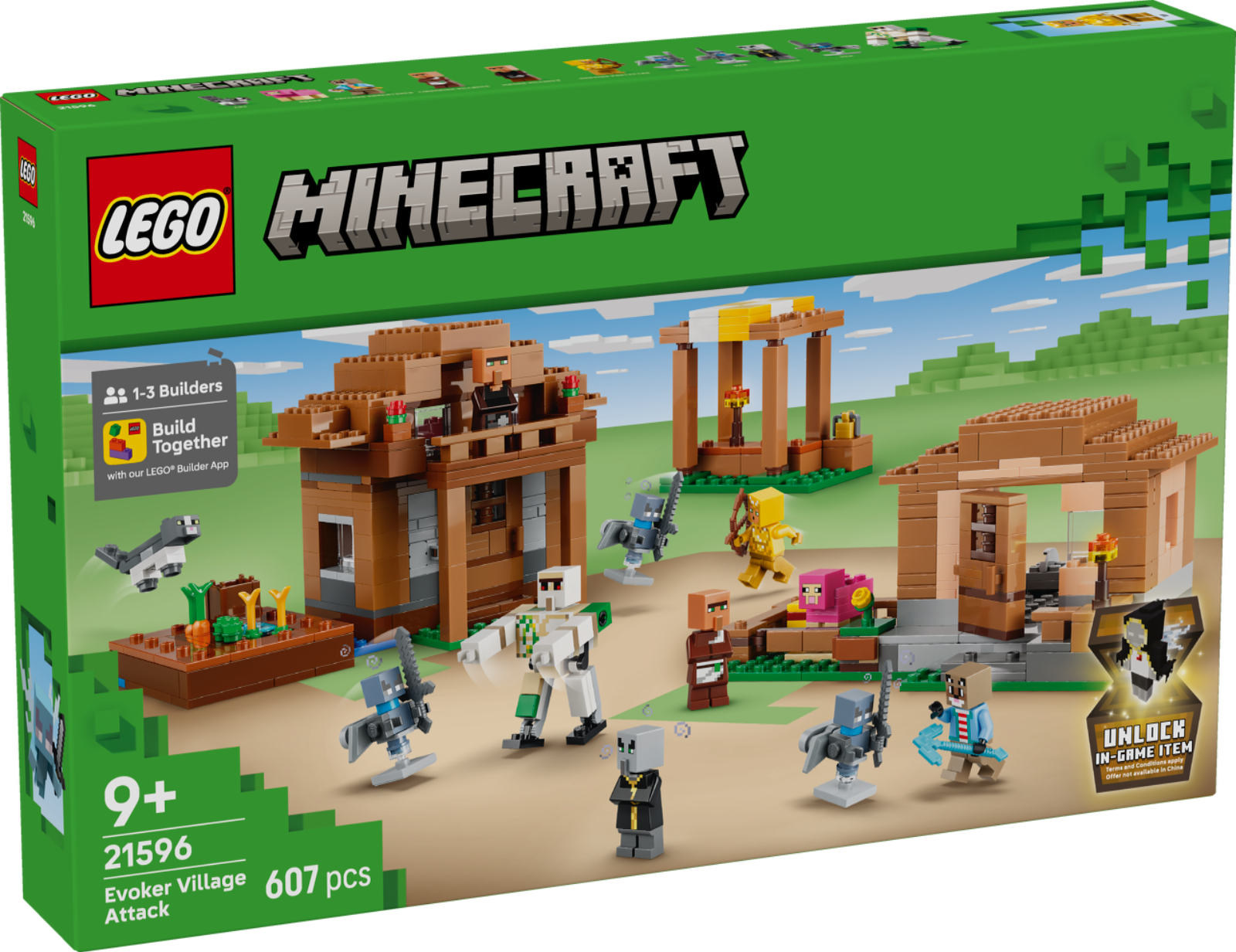 LEGO® Minecraft™ 21596 Angriff des Magiers auf das Dorf - Bild 9