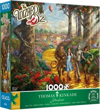 - Thomas Kinkade - Follow The Yellow Brick Road - 1000 Piece Jigsaw Puzzle