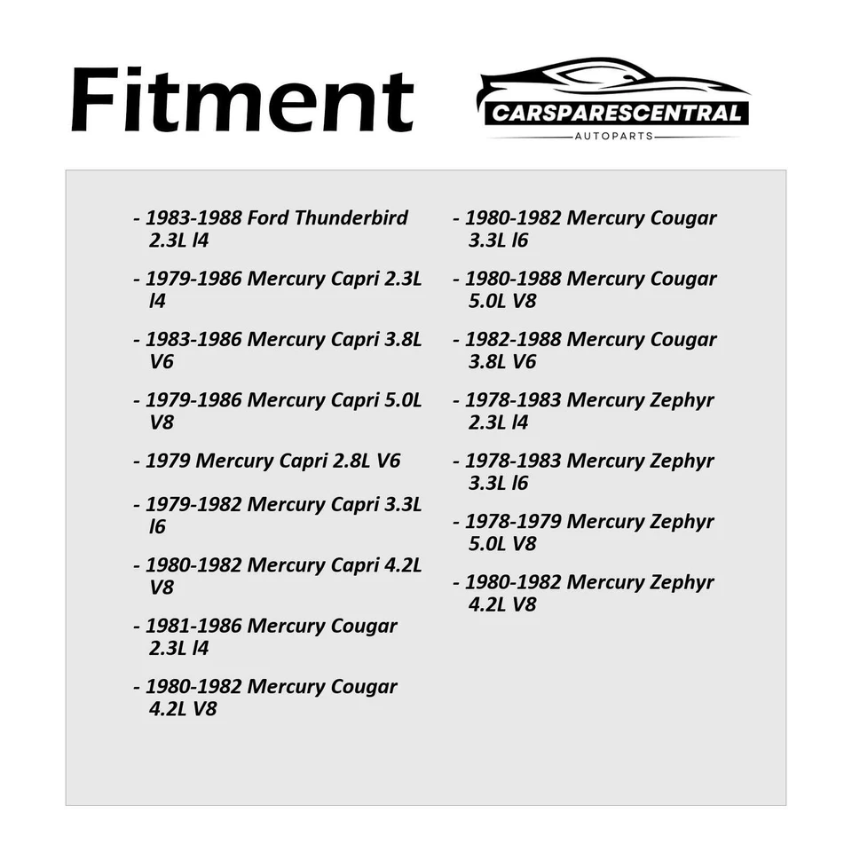 Buje de brazo de control superior trasero 2x para 1983 1984 1985 1986 Mercury Capri 3,8 L Foto 3 de 4