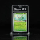 TAG 10 Pokemon Bulbasaur Stamped Promo Card #001/165 Best Buy 151 GEM MINT