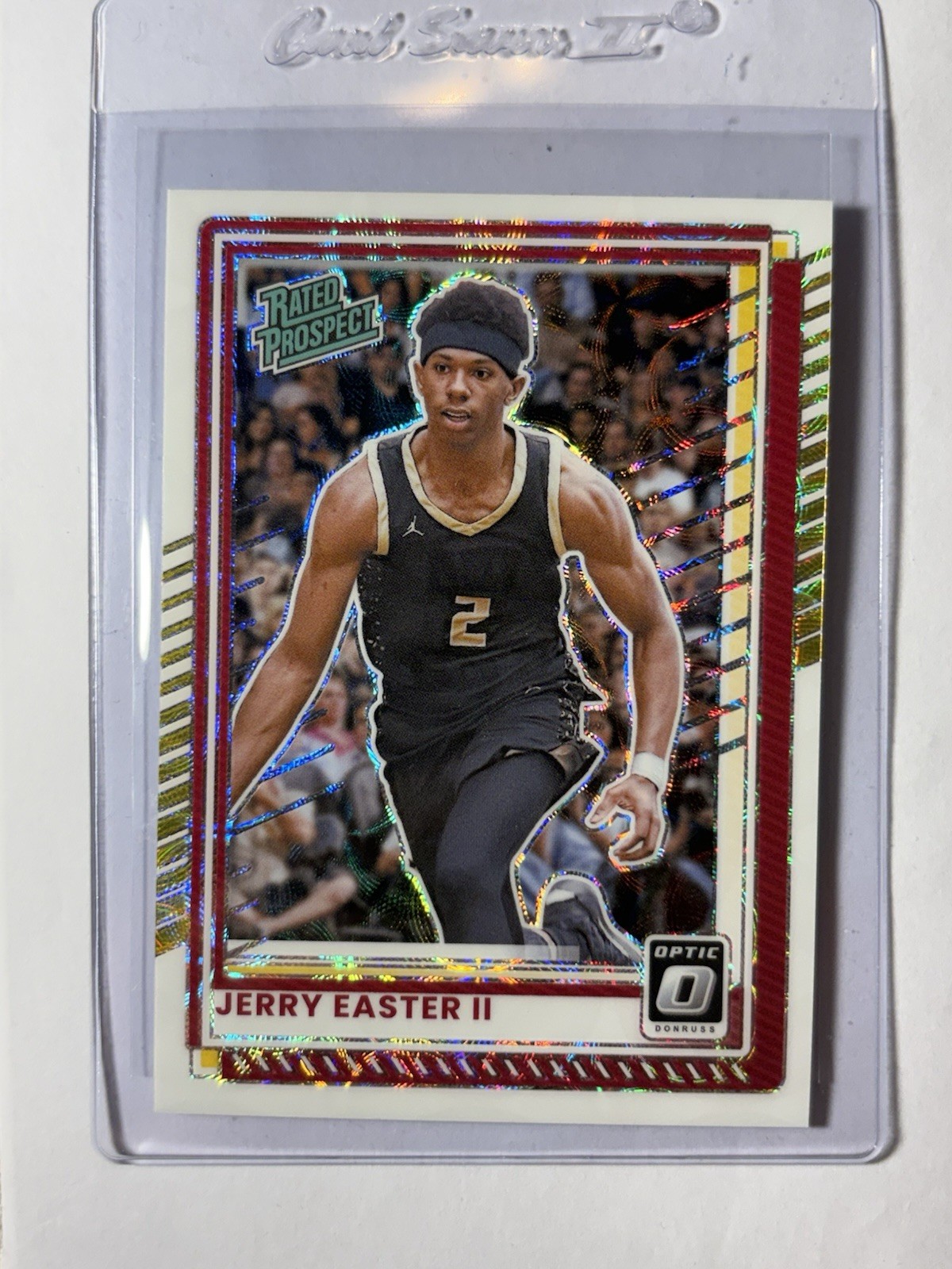Jerry Easter II 2025-26 Panini Donruss #67 Optic #36/49