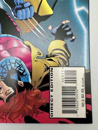 Marvel Comics - Wolverine/Gambit: Victims #3 (1995) G/B&B/CS - Picture 4 of 10