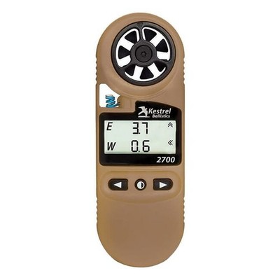 Kestrel 2700 Ballistic Weather Meter - Tan 0827LTAN: NEW, Authentic, Free Ship