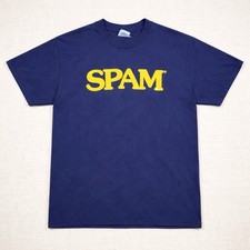 Vintage SPAM 90s Shirt Mens XL Short Sleeve VTG USA Made Tee 1995 T