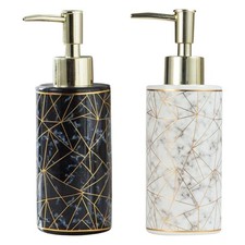 Ceramics Soap Dispenser Lotion Container Home Hotel Kitchen Pump Bottle