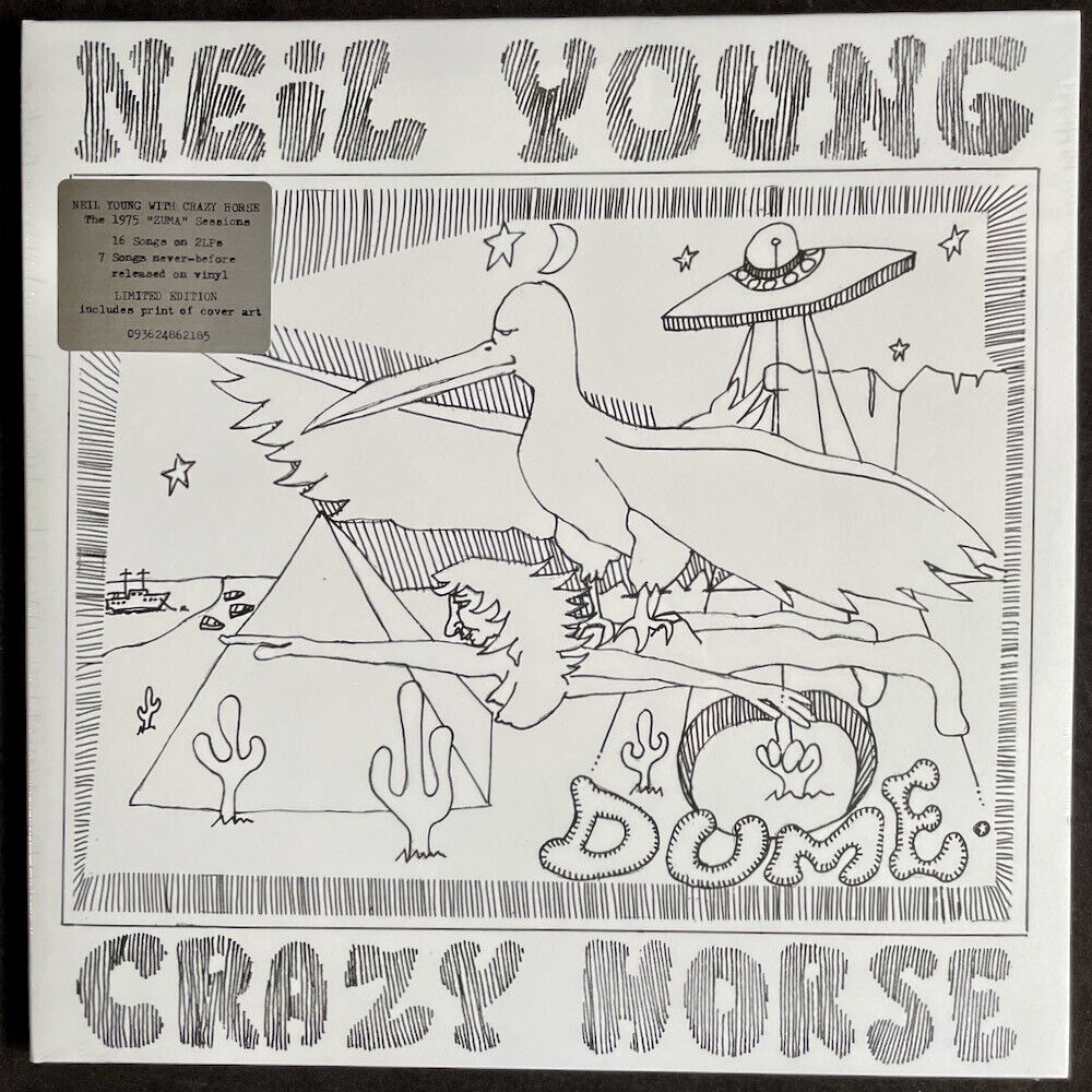 Neil Young & Crazy Horse – Dume – Limited w Print, 2 Vinyl, Reprise Records NEW