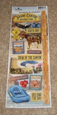 Paper House Cardstock Sticker Sheet ~ Travel.....Grand Canyon National Park