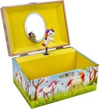 The San Francisco Music Box Company Magical Unicorn Keepsake Musical Jewelry Box
