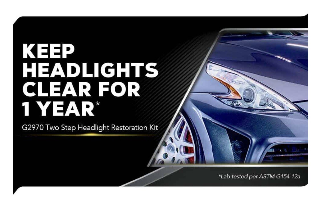Meguiar's Two Step Headlight Restoration Kit eBay