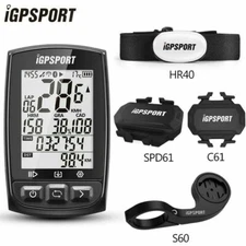 IGPSPORT ANT+GPS Cycle IGS50E Wireless Computer with Optional Accessaries HEART