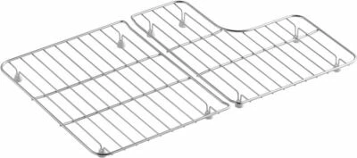 QRINNOVATIONS Stainless Steel Sink Racks for 30-Inch Whitehaven K-6638-ST - Durable & Stylish