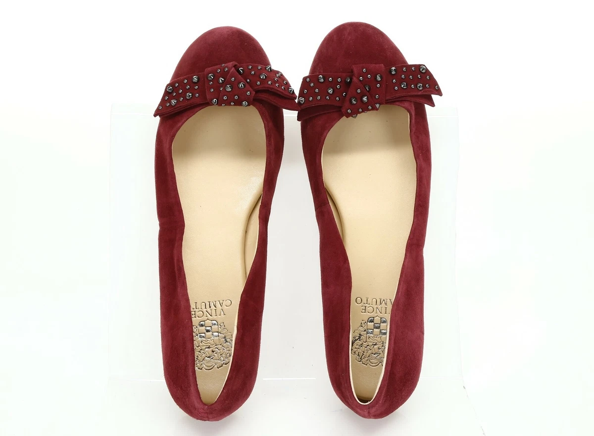 Vince camuto on sale red flats