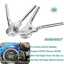 Chrome Swingarm Cover Kit For Harley Heritage Softail Deluxe FLSTN Fatboy FLSTFB
