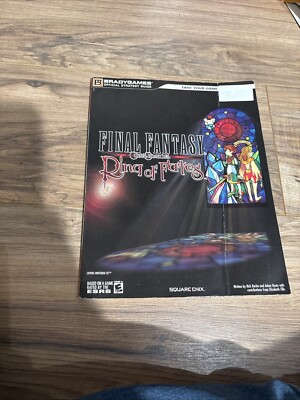 Final Fantasy Crystal Chronicles Ring of Fates Official Brady Strategy Guide DS