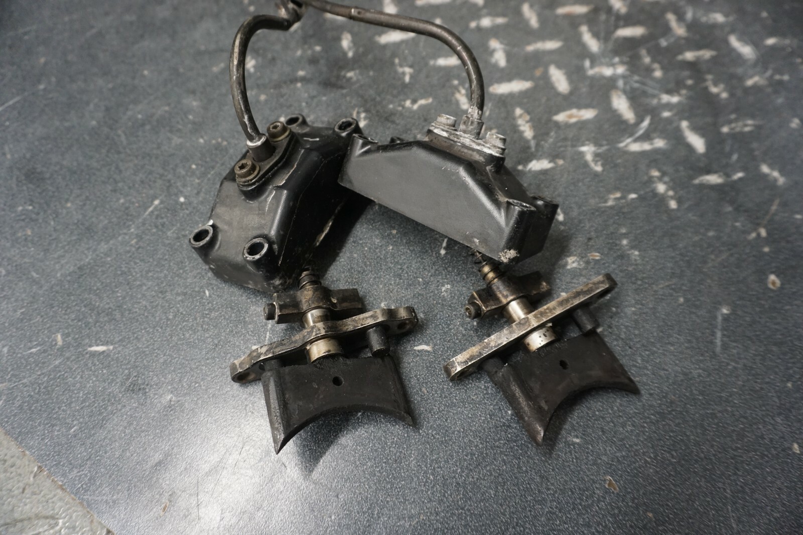 2005 Arctic Cat OEM Exhaust Power Valves w/ Cables Ass'y King Cat 900