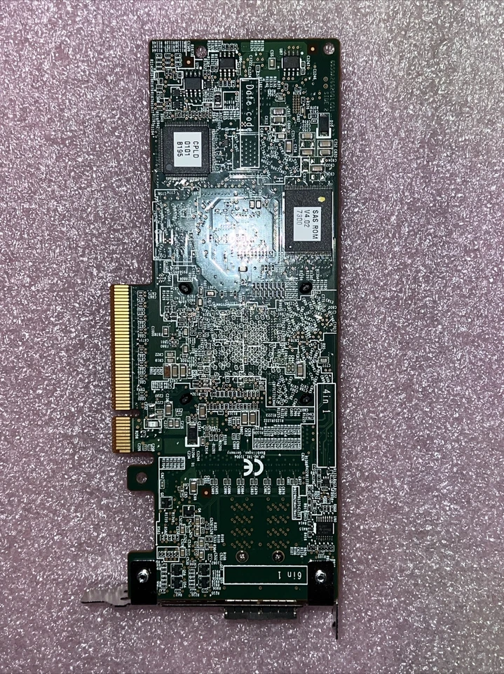 HP 726913-001 750054 H241 12Gbps DUAL PORT EXT SAS PCIe HOST BUS ADAPTER LP - Image 3 of 4