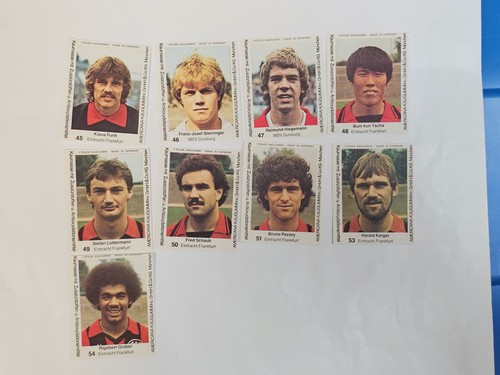 1979-80 Americana Kaugummi Fussball Bundesliga YOU PICK w Keegan, Littbarski RC  - Picture 55 of 163