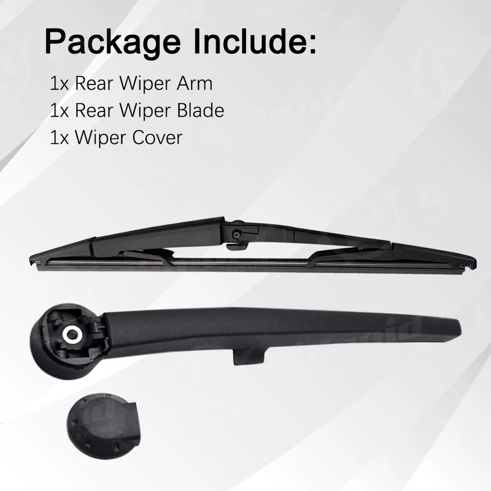 5139836AB Rear Window Wiper Arm and Blade Set for Jeep Grand Cherokee 2005-2010 - Image 3 of 4