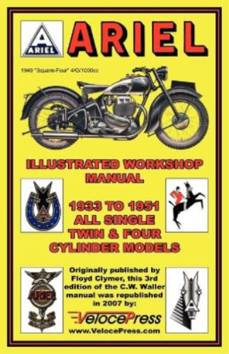 F. Clymer C. Waller Ariel Motorcycles Workshop Manual 1933-1951 (Poche) - Photo 1/1