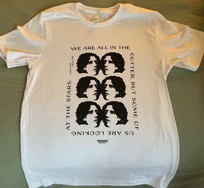 Thought Republic Tee  Oscar Wilde'' We are all in the gutter, but some of us are