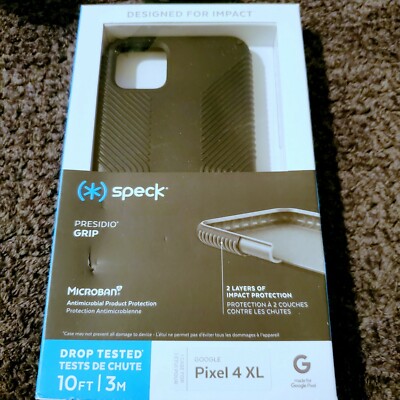 Speck Google Pixel 4 XL Presidio Grip Case - Black 