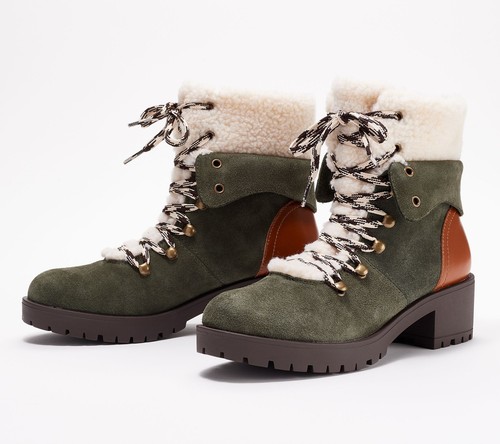 Skechers Suede Mid Hiker Boots - Trail 