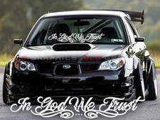 In God We Trust Decal Sticker Car Truck Suv Vinyl Jdm Stance Drift Euro Kdm In God We Trust Decal Sticker Car Truck Suv Vinyl Jdm Stance Drift Euro Kdm