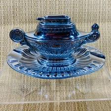 Vintage Table Cigarette Lighter Ashtray Under Tray Occupied Japan NOS